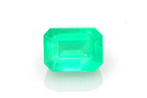 Octagon Cut Emerald Gemstone – Vivid Rich Green – 1.78 Carat