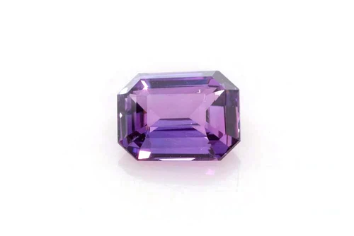 Octagon Cut Purple Sapphire Gemstone, 2.01 Carat – Vivid Intense, GIA Certified