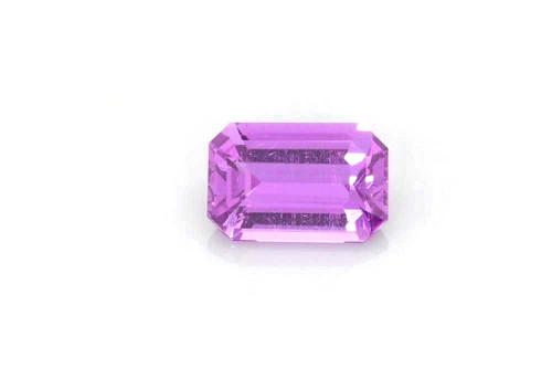 Octagon Cut Purple Sapphire Gemstone – 1.53 Carat – Medium Intense, Unheated