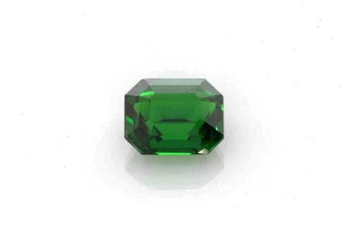 Vivid Intense Green Octagon Cut Tsavorite Gemstone – 1.01 Carat, Unheated