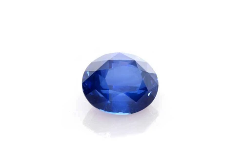 Oval Blue Sapphire Gemstone – Vivid Intense – 2.5 Carat