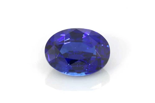 Oval Blue Sapphire Gemstone – Deep – 3.01 Carat, GIA Certified