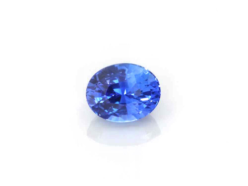 Oval Blue Sapphire Gemstone – 1.71 Carat – Medium Intense, GIA Certified
