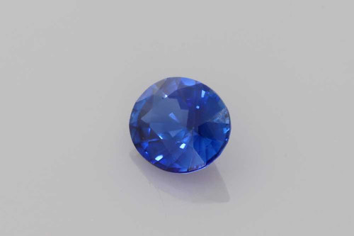 0.84 Carat Oval Blue Sapphire Gemstone, Vivid Rich