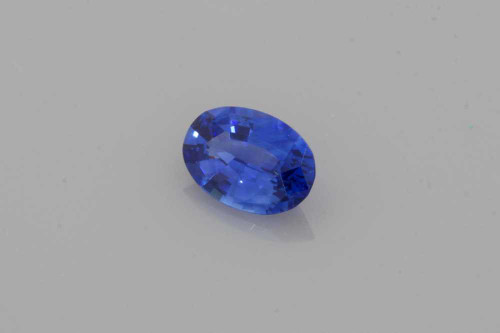 Oval Blue Sapphire Gemstone – 0.63 Carat, Medium Intense