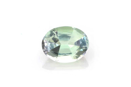 Oval Green Tanzanite Gemstone, 2.6 Carat – Medium Intense, Unheated