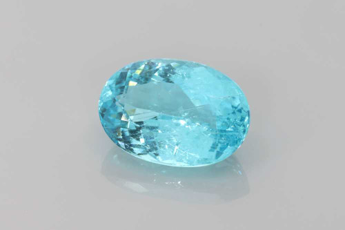 Oval Paraiba Tourmaline Gemstone – Vivid Intense Blue – 4.31 Carat, GIA Certified