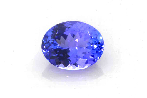 1.92 Carat Oval Tanzanite Gemstone – Medium Intense Purple-Blue