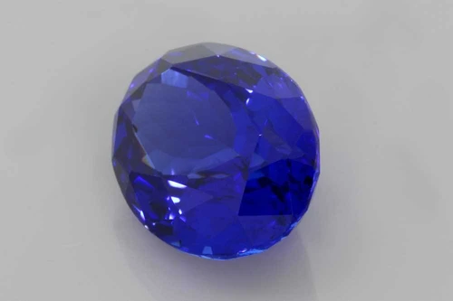 Vivid Intense Blue Oval Tanzanite Gemstone – 10.73 Carat