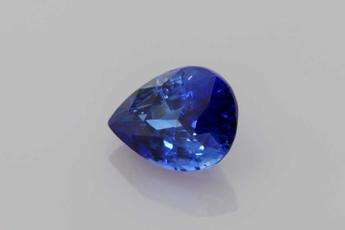 Vivid Intense Pear Shape Blue Sapphire Gemstone – 1.55 Carat