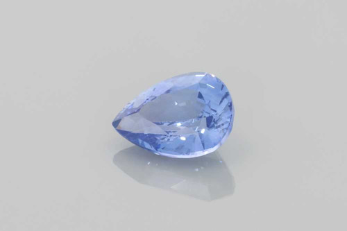 Light Pear Shape Blue Sapphire Gemstone – 1.27 Carat