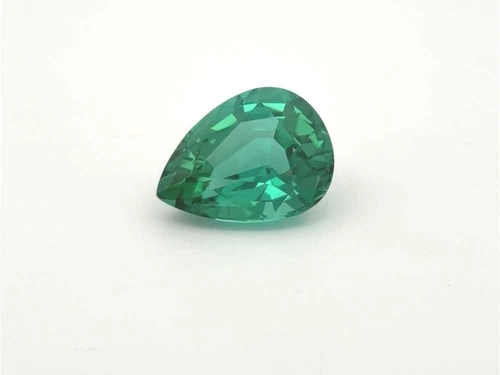 Pear Shape Green Tourmaline Gemstone – Vivid Intense – 7.2 Carat