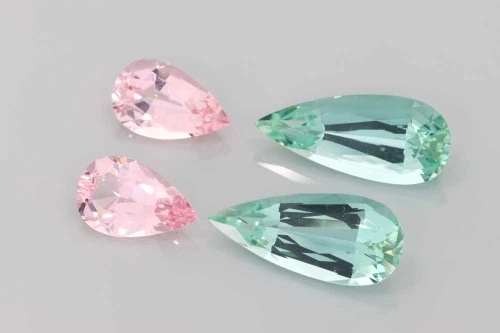 Vivid Intense Pear Shape Green Beryl Gemstone – 9.79 Carat