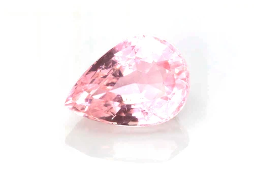 Pear Shape Pink Tourmaline Gemstone – Light – 4.52 Carat