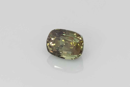 Vivid Intense Multi Colour Rectangular Cushion Alexandrite Gemstone – 1.11 Carat, GIA Certified