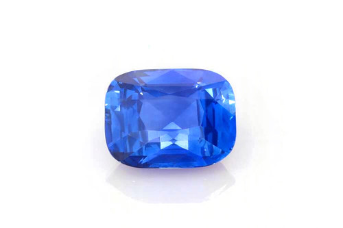 Rectangular Cushion Blue Sapphire Gemstone – Vivid Rich – 8.08 Carat, GIA Certified