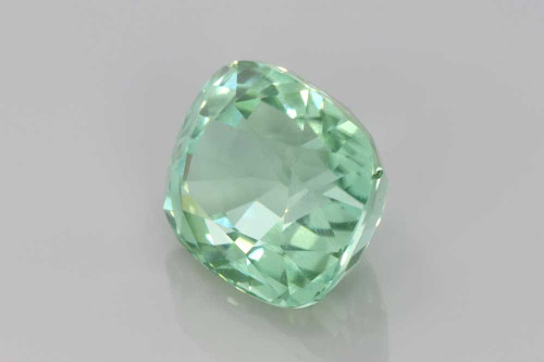 Rectangular Cushion Mint Tourmaline Gemstone, 5.89 Carat – Vivid Intense Green
