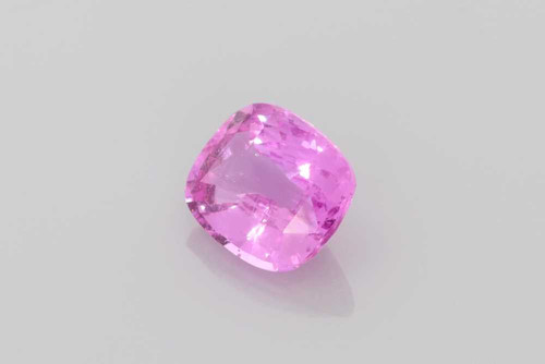Rectangular Cushion Pink Sapphire Gemstone – Vivid Rich – 2.02 Carat, GIA Certified