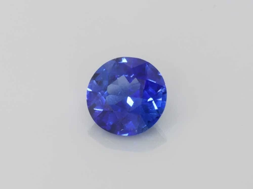 Round Blue Sapphire Gemstone – Vivid Intense – 1.34 Carat