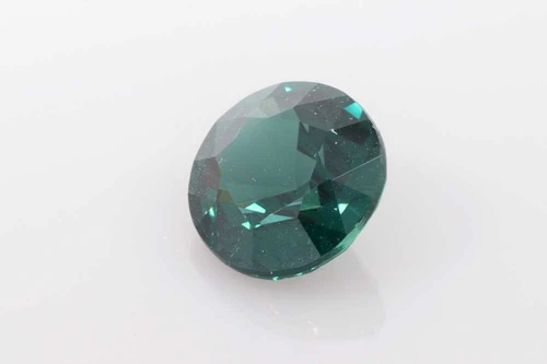 Round Teal Sapphire Gemstone – 4 Carat, Vivid Intense Blue-Teal, GIA Certified