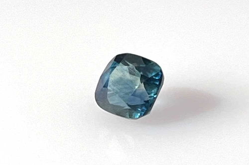 2.24 Carat Square Cushion Teal Sapphire Gemstone – Vivid Intense Blue-Teal, GIA Certified