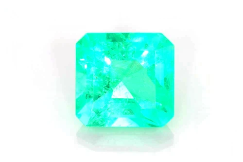 Asscher Cut Emerald Gemstone – 4.62 Carat – Medium Intense Green, GIA Certified