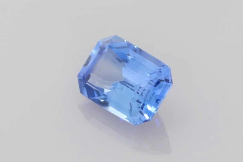 Octagon Cut Blue Sapphire Gemstone, 1.27 Carat – Medium Light