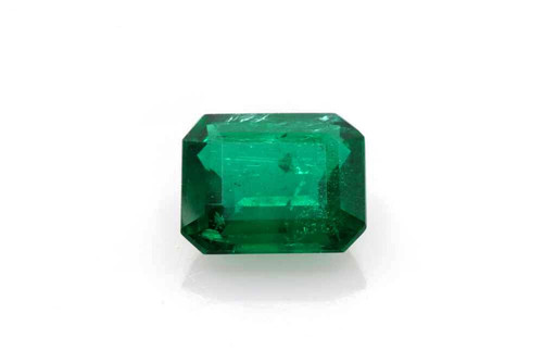 Octagon Cut Emerald Gemstone – 2.63 Carat, Vivid Intense Green, GIA Certified