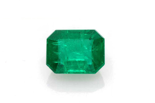 2.61 Carat Octagon Cut Emerald Gemstone – Vivid Intense Green, GIA Certified