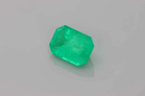 Octagon Cut Emerald Gemstone – 4.78 Carat, Vivid Rich Green
