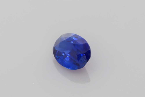 Oval Blue Sapphire Gemstone 0.76 Carat Vivid Intense