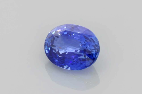 Oval Blue Sapphire Gemstone 1.89 Carat Vivid Rich