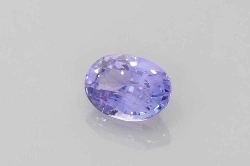 Oval Purple Sapphire Gemstone, 2.02 Carat – Medium Light, Unheated, GIA Certified