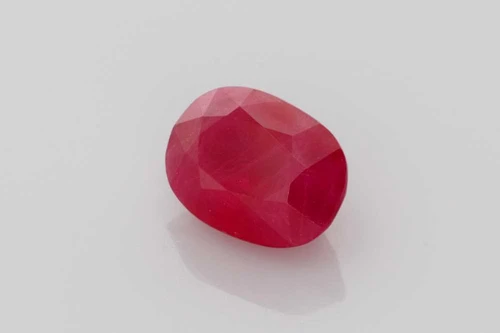 Oval Ruby Gemstone 1.97 Carat Vivid Intense