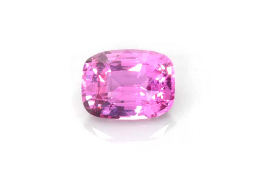 Vivid Intense Rectangular Cushion Pink Sapphire Gemstone – 2.08 Carat, GIA Certified