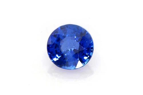 Round Blue Sapphire Gemstone – Vivid Rich – 2.09 Carat