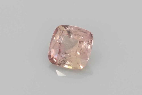 Vivid Intense Brown Square Cushion Champagne Sapphire Gemstone – 0.67 Carat