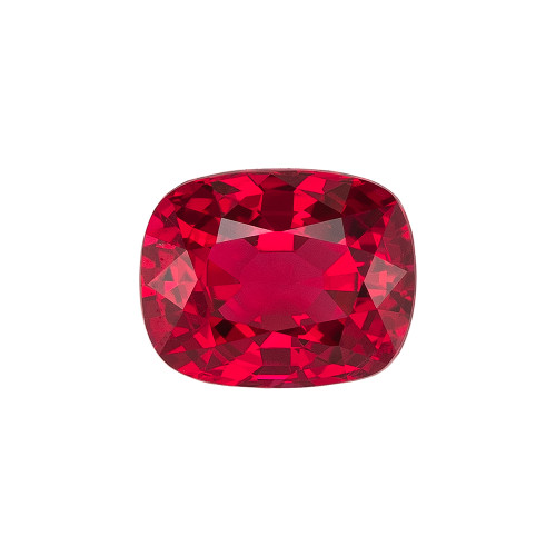 0.74 Carat Cushion Red Spinel Gemstone – Vivid Pure Red