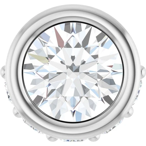 Platinum 1/4 CTW Natural Diamond Hidden Halo Pendant 