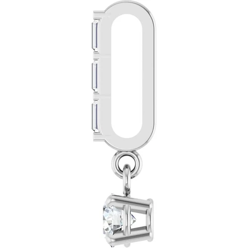 Platinum 1/5 CTW Natural Diamond Pendant