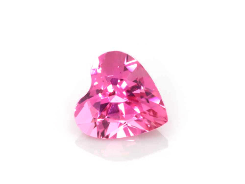 2.89 Carat Heart Pink Tourmaline Gemstone – Vivid Intense