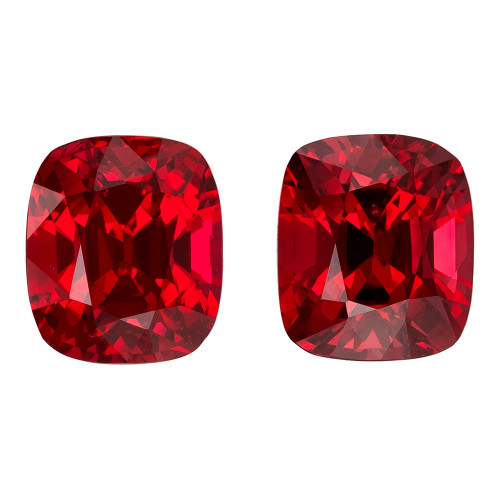 1.48 Red Spinel Cushion 5.5 x 4.7 mm