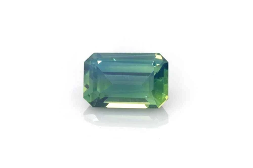 Octagon Bi-Colour Sapphire Gemstone 0.633 Carat