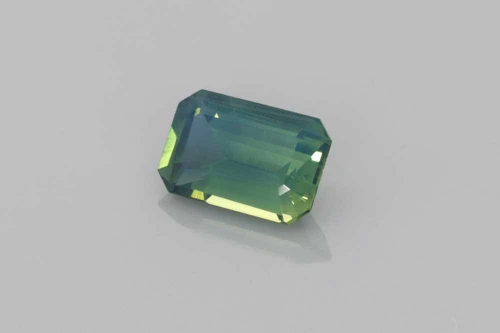 Octagon Bi-Colour Sapphire Gemstone 0.633 Carat