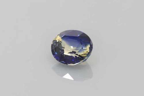 Oval Bi-Colour Sapphire Gemstone 1.53 Carat