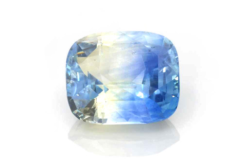 Rectangular Cushion Bi-Colour Sapphire Gemstone 18.52 Carat