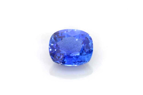 Rectangular Cushion Blue Sapphire Gemstone 1.74 Carat Vivid Rich