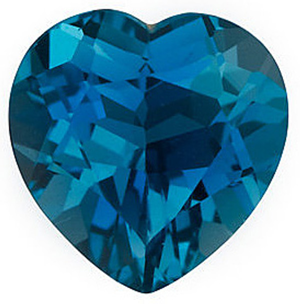 Heart shaped gemstones