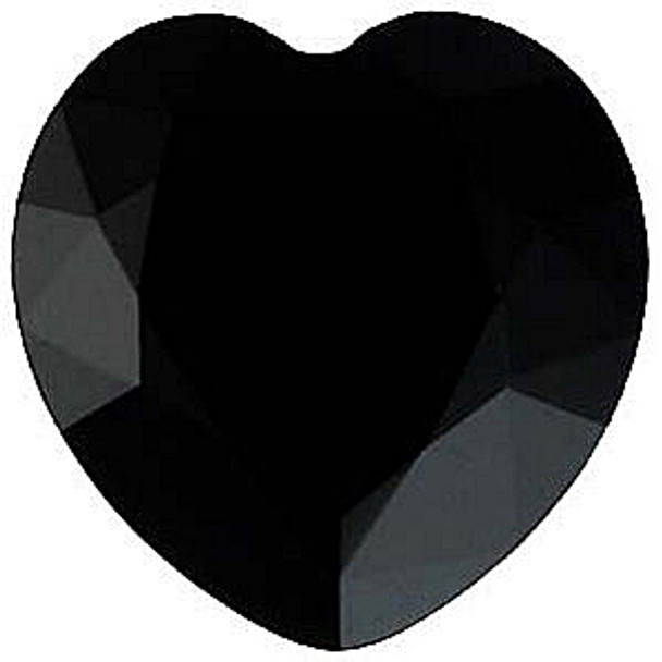 Onyx Gemstone Hearts