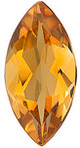 Marquise Cut Genuine Citrine in Grade AA